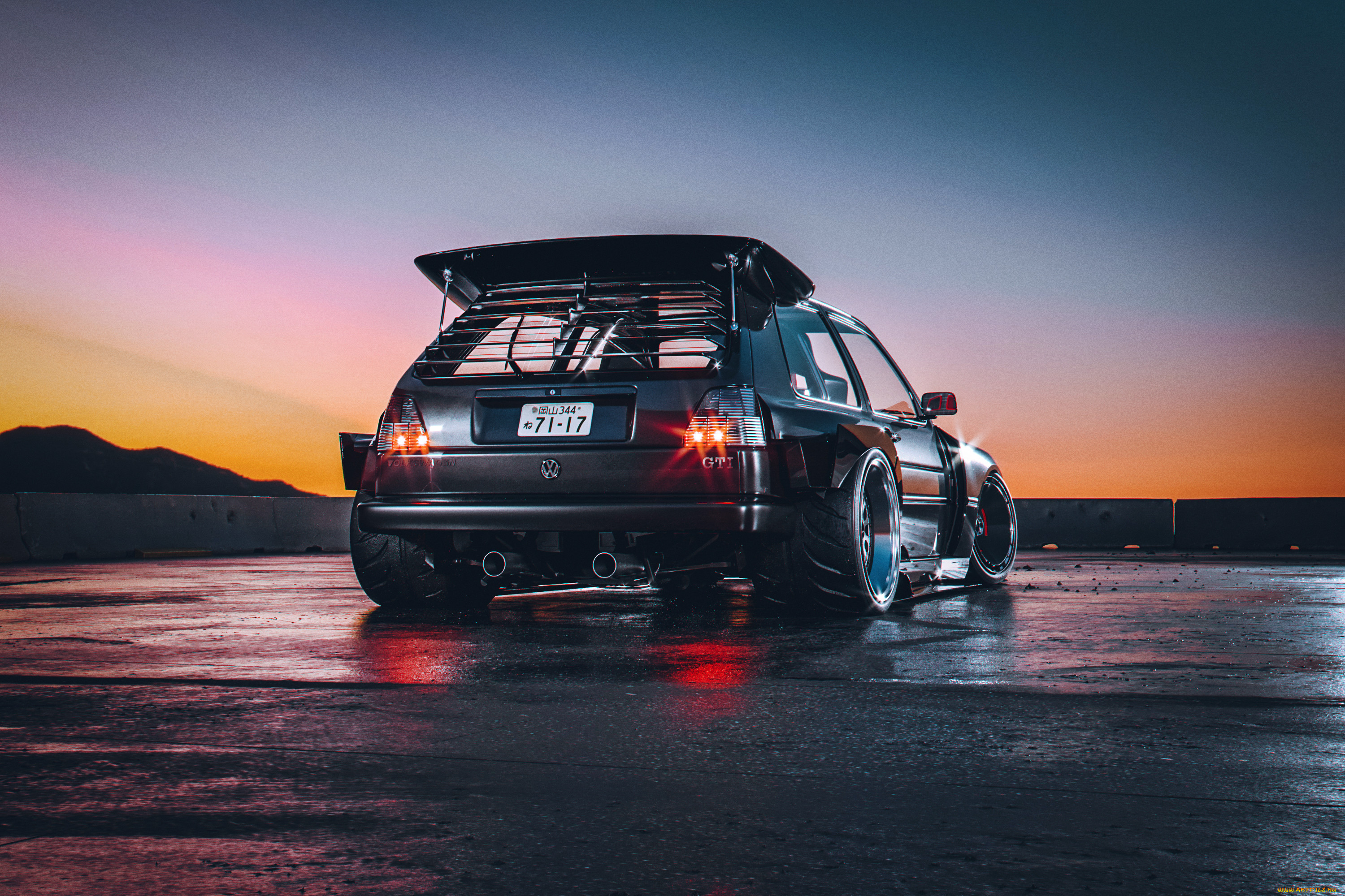 volkswagen golf mk2, , 3, volkswagen, golf, mk2, kyza, tuning, car, , 